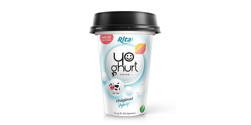 Rita Brand Yogurt Drink With Original  Flavor 330ml PP Cup